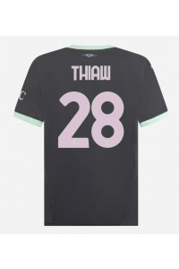 AC Milan Malick Thiaw #28 Fotballdrakt Tredje Klær 2024-25 Korte ermer